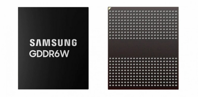 تراشه حافظه گرافیکی GDDR6W