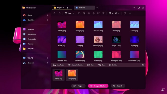فایل اکسپلور ویندوز 12