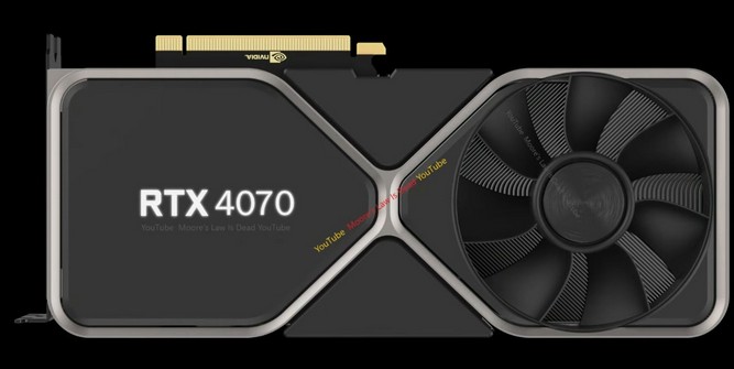 نسخه مرجع کارت گرافیک RTX 4070