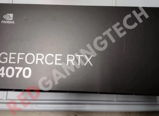 تصویر بسته بندی نسخه مرجع کارت گرافیک RTX 4070