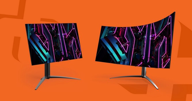 رونمایی ایسر از مانیتور گیمینگ ۴۵ اینچی با نام Predator X45 به همراه یک مانتیور ۲۷ اینچی به نام Predator X27U