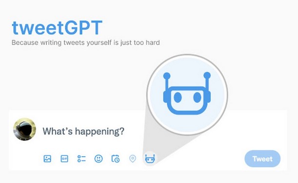 افزونه TweetGPT