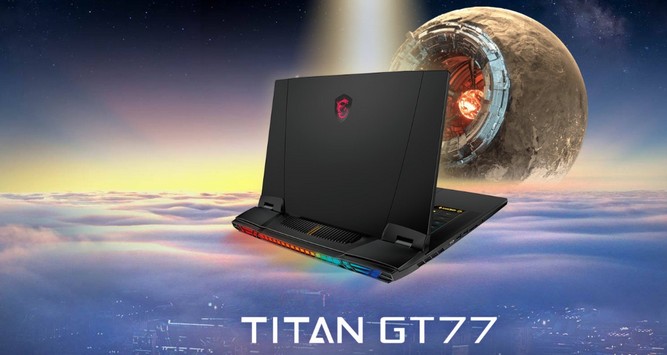  لپ تاپ گیمینگ Titan GT77 HX