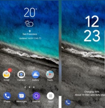 تم PixelizeD Samsung Theme
