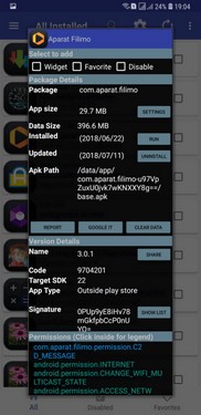 ابزار Package Disabler App