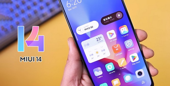 رابط کاربری MIUI 14 مبتنی بر اندروید 13