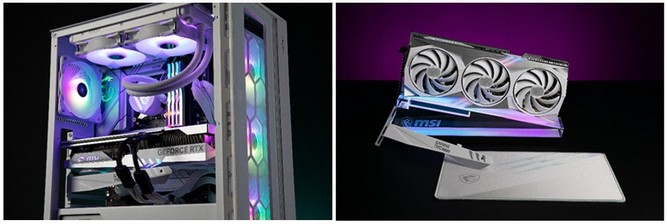 کارتهای گرافیک سری GAMING X TRIO WHITE