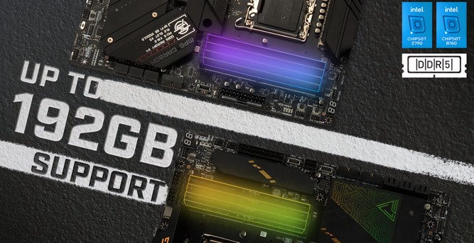 ماژول‌های حافظه رم 24 و 48 گیگابایتی DDR5