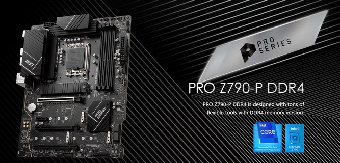 مشخصات و قابلیتهای مادربرد PRO Z790-P DDR4