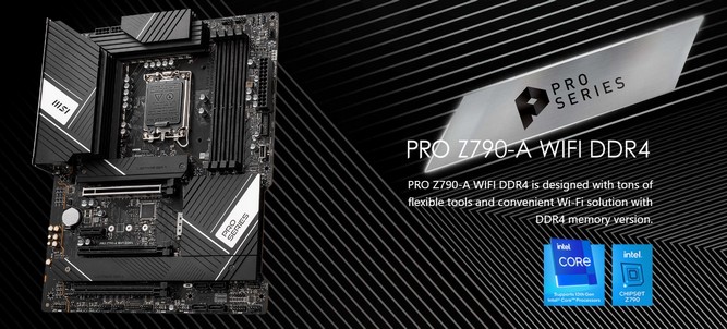 مشخصات و قابلیتهای مادربرد PRO Z790-A WIFI DDR4
