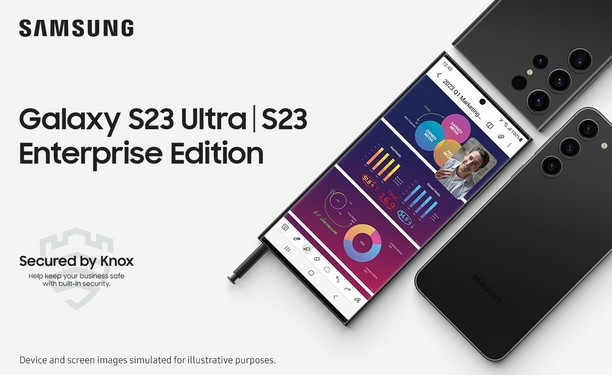 مشخصات گوشی های سری گلکسی S23 Enterprise Edition