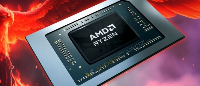 پردازنده لپ تاپ Ryzen 7040HS Phoenix