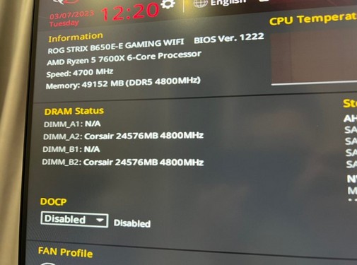 مشکل مادربرد Asus