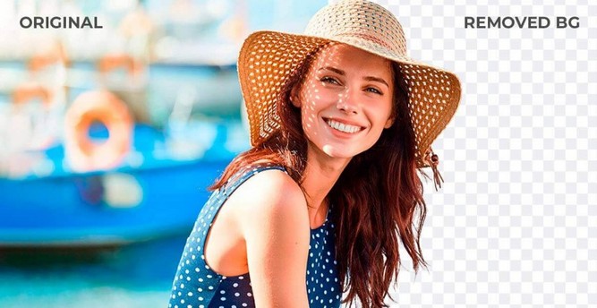 حذف بک گراند تصویر توسط وب‌سایت Slazzer