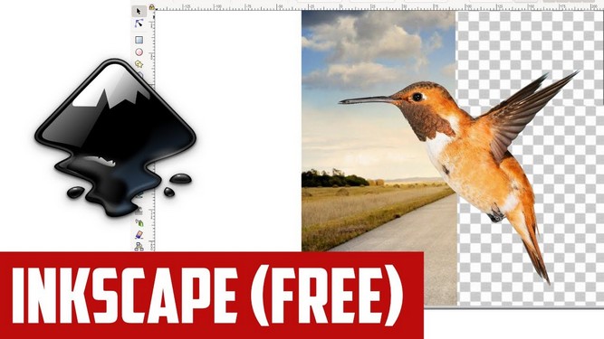 حذف پس زمینه تصویر با نرم افزار Inkscape