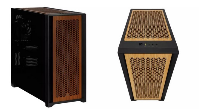 کیس های Corsair مجهز به پنل چوبی