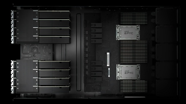 کانفیگ دو سوکته amd epyc genoa
