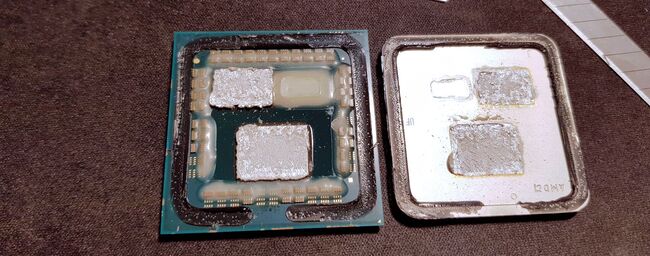 delid کردن پردازنده ryzen 5800x3d