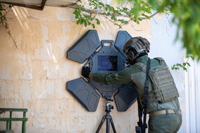 سیستم مشاهده پشت دیوار xaver 1000