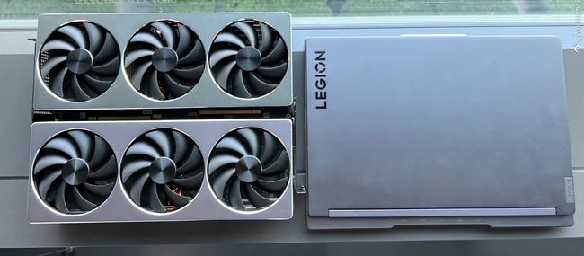 ابعاد RTX 4090 لنوو
