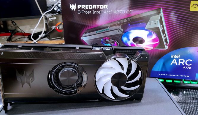 تصویر کارت گرافیک ACER A770 PREDATOR