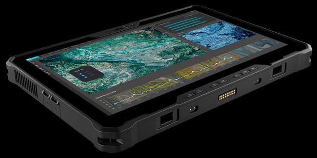 بدنه و درگاه های تبلت Dell Latitude 7230 Rugged Extreme