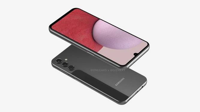 طراحی گوشی GALAXY A14