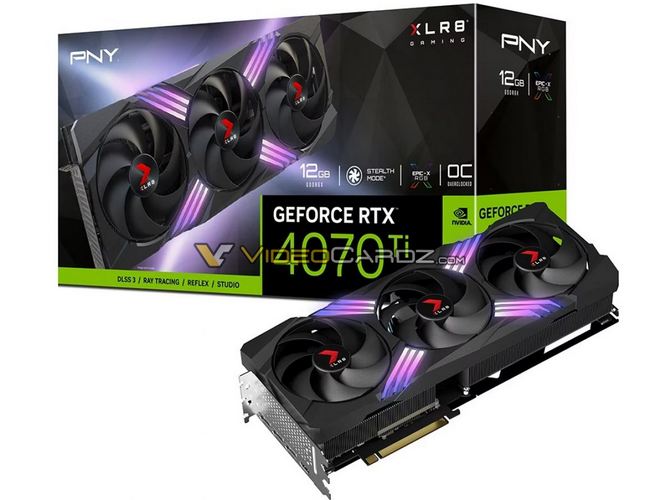 کارت گرافیک pny rtx 4070 ti