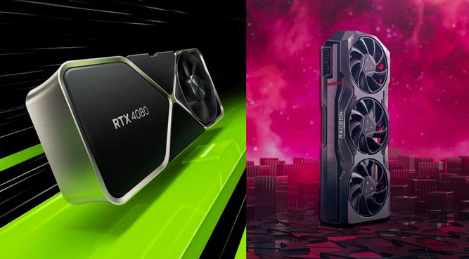 کارت گرافیک RX 7900 XTX و RTX 4080