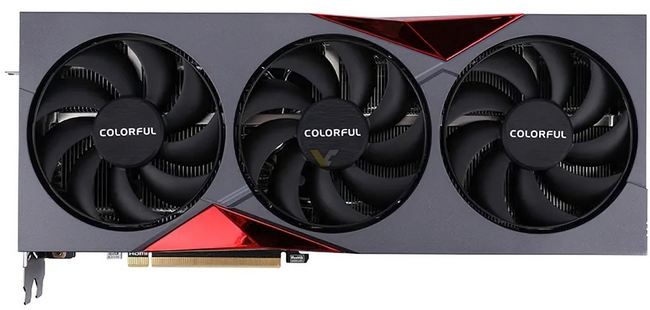 طراحی کارت گرافیک rtx 4070 ti برند کالرفول