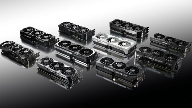 مدل های کاستوم کارت گرافیک rtx 4070 ti