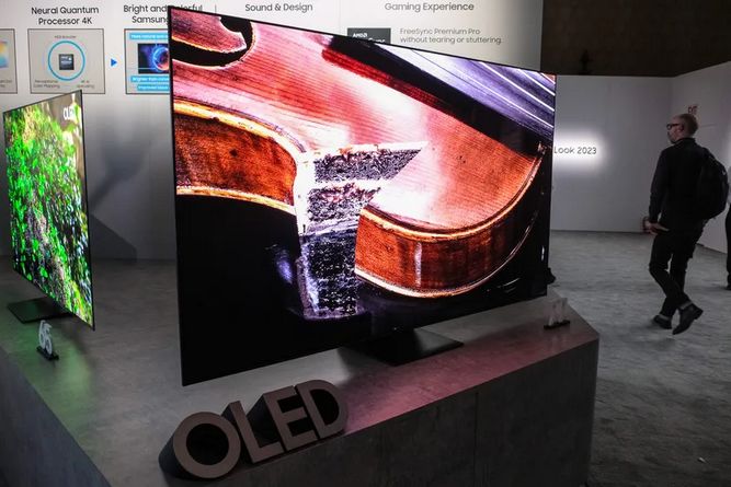 تلویزیون QD-OLED سامسونگ