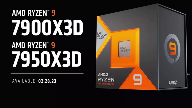 پردازنده‌های سری Ryzen 9 7900X3D