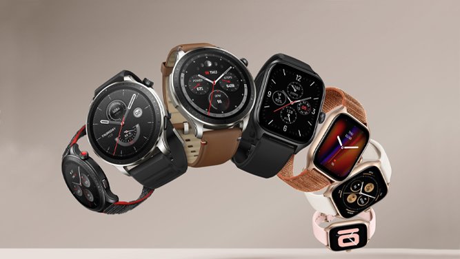 ساعت‌های هوشمند جدید Amazfit به نام‌های GTS 4 و GTR 4  رسماً معرفی شدند