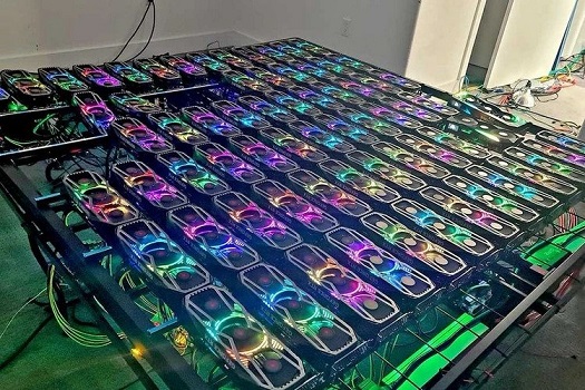 ETH-gpu-mining  ماینینگ استخراج اتریوم کارت گرافیک گیمینگ RTX 3080