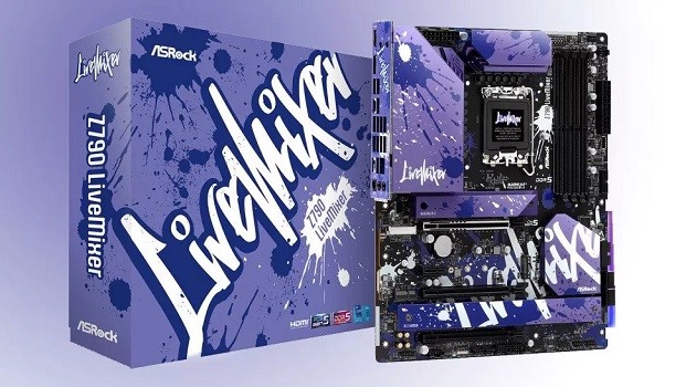 LiveMixer-ASRock مادربردهای جدید ازراک با طرح گرافیتی و نقاشی خیابانی