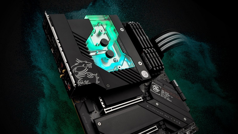 motherboard-EK-MPG-X670E-Carbon-MSI مادربرد جدید MSI و EK