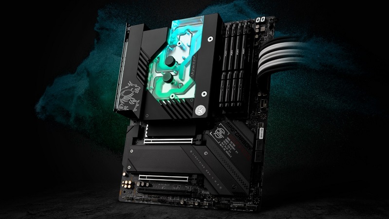 motherboard-EK-MPG-X670E-Carbon مادربرد جدید MSI با همکاری EK ساخته شده است