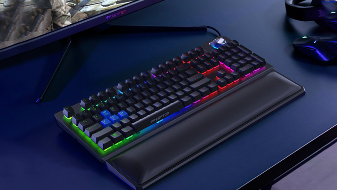 ایسر کیبورد مکانیکال جدید Acer Predator Aethon 700 را معرفی کرد