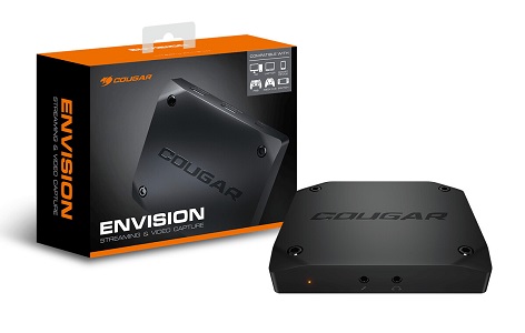 کوگار دستگاه ضبط استریم و بازی Cougar Envision را معرفی کرد.
