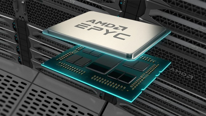 پردازنده جدید EPYC 9374F از AMD در مقابل پردازنده Xeon Platinum اینتل پیروز شد