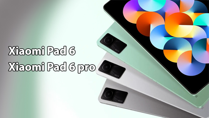 تبلت‌های شیائومی Pad 6 و Xiaomi Pad 6 Pro