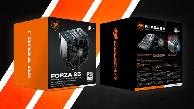 خنک‌کننده پردازنده Forza 85 Essential
