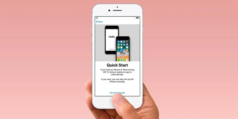 انتقال اطلاعات از ایفون قدیمی به ایفون جدید از طریق Quick Start 