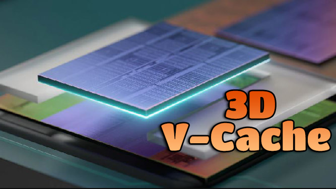 نسل دوم حافظه‌های کش 3D V-Cache شرکت AMD