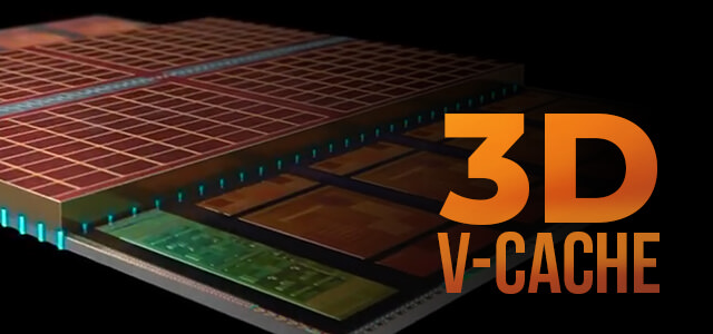 نسل دوم حافظههای کش 3D V-Cache شرکت AMD
