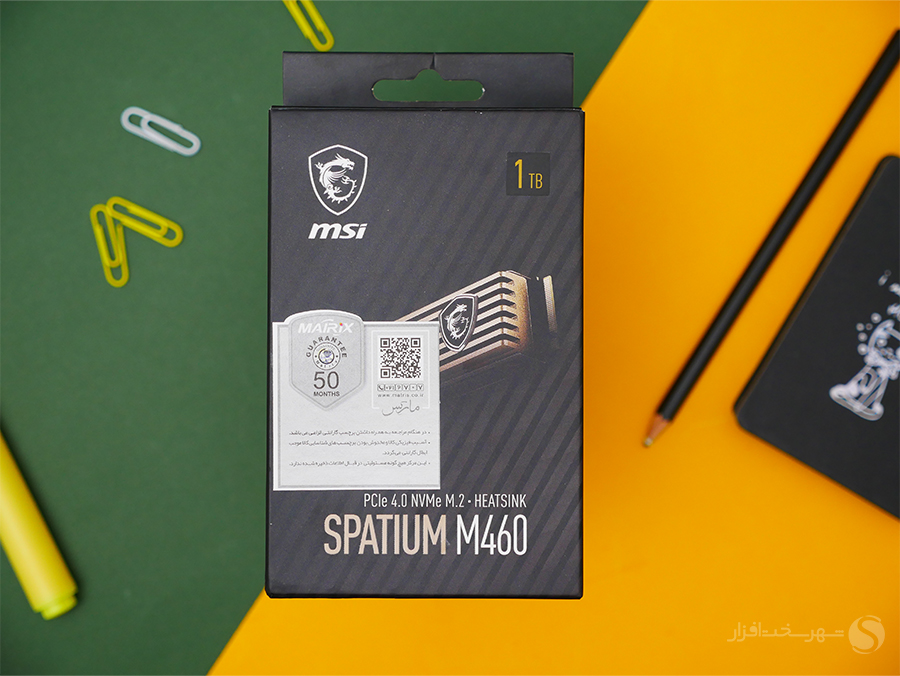 بررسی ssd MSI M460 Hs