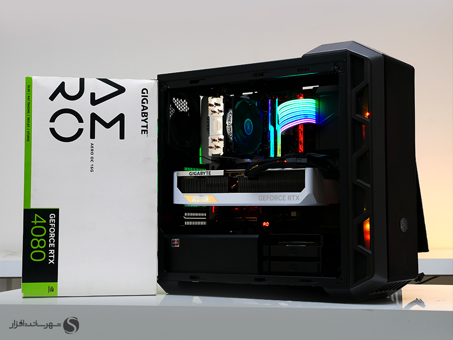 بررسی کارت گرافیک GIGABYTE RTX 4080 AERO OC