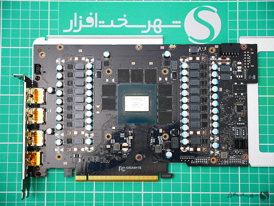 بررسی gigabyte rtx4080 aero vrm