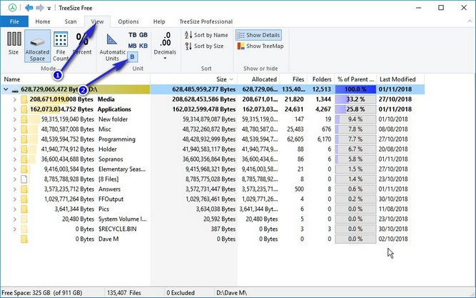 رفع مشکل نمایش اشتباه ظرفیت هارد